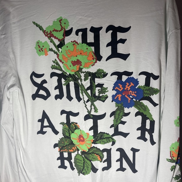 Bershka L embossed longsleeve tee - Picture 3 of 4